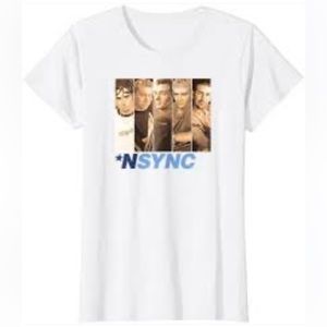 *NSYNC NSYNC Official Y2K Be With You Short Sleeve T-Shirt Zeeks - Size L